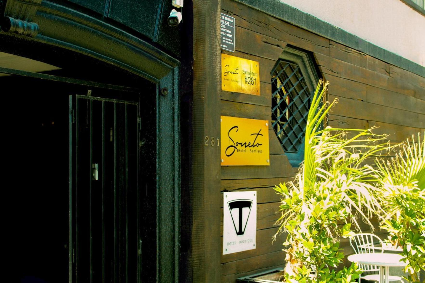 Hotel Sonetto ซานติอาโก ภายนอก รูปภาพ